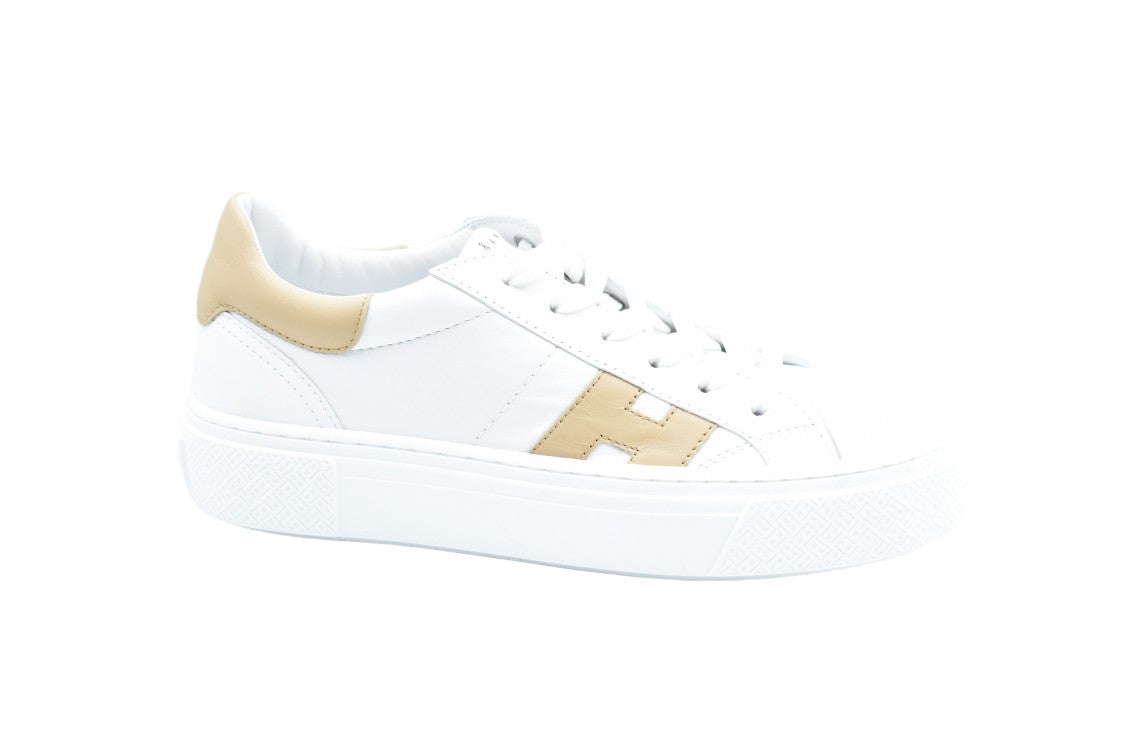 Hogan Black Soft Leather Chunky Micro Sneakers