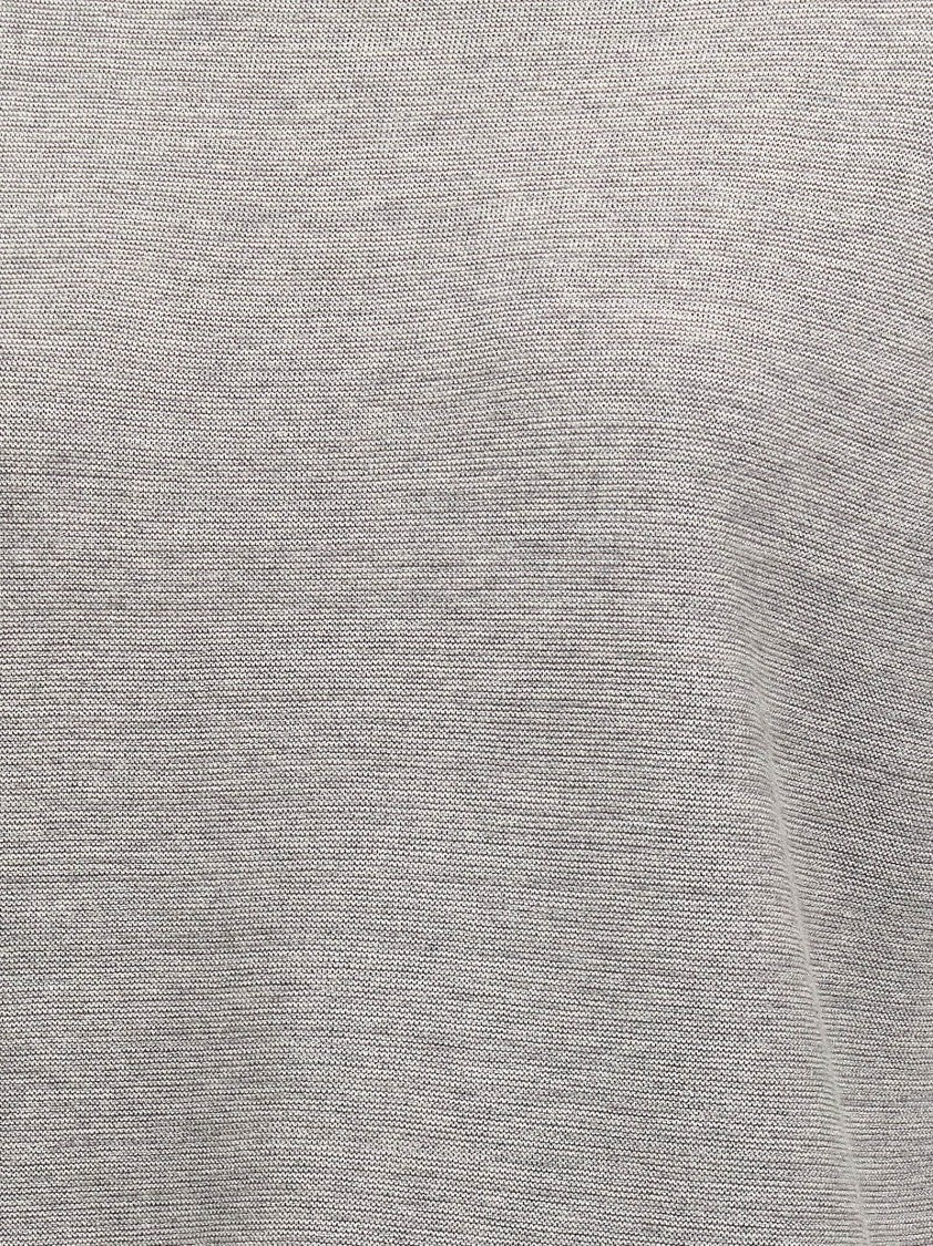 Fabiana Filippi Brilliant Effect Lamé Cotton Blend Sweater