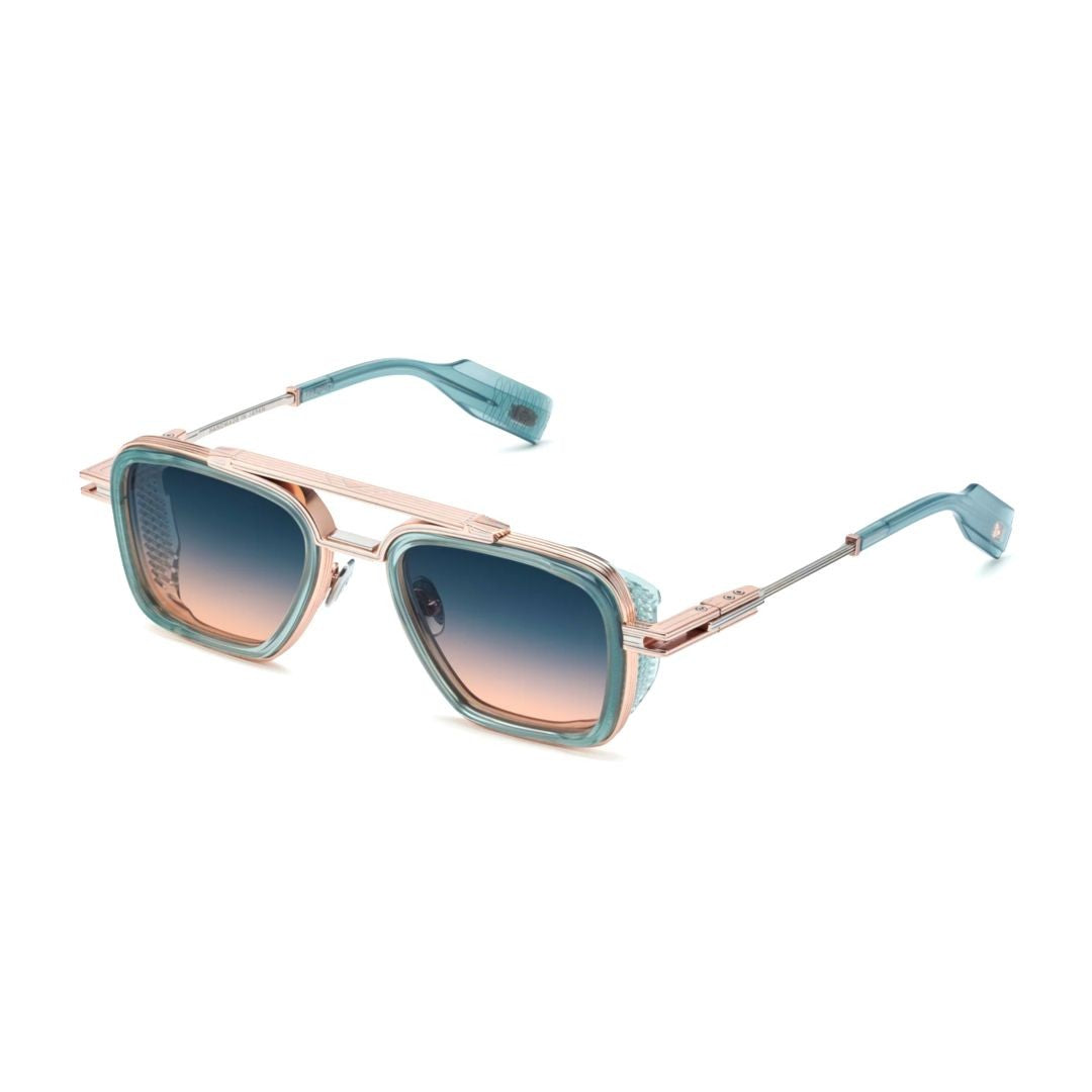 T Henri C2 Geometric Frame Sunglasses With Gradient Tint