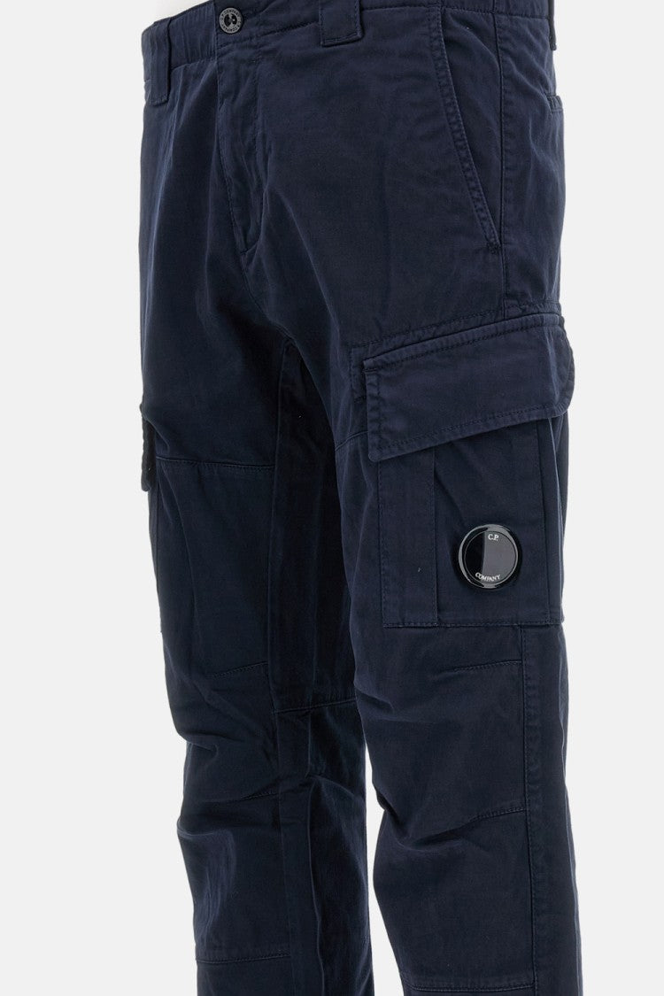 C.P. Company Satin-Finish Cargo Pants With Functional Pockets