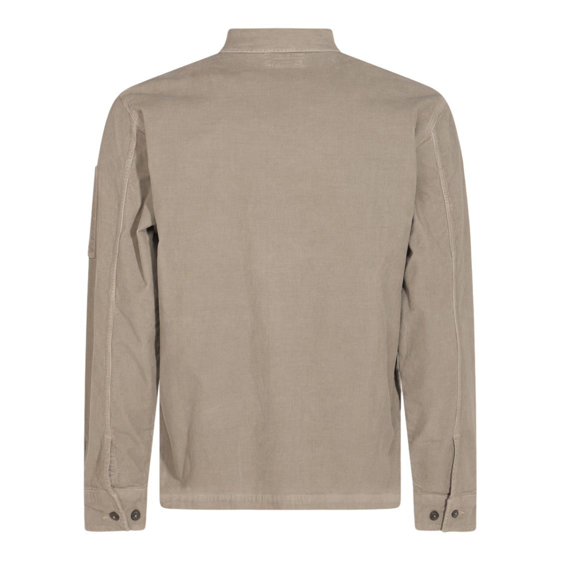 C.P. Company Textured Button-Up Shirt With Flap Pockets