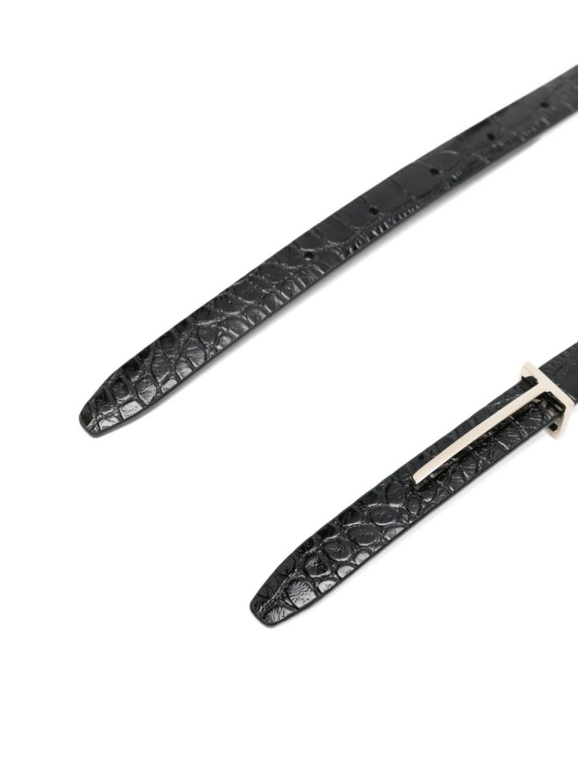 Tom Ford Textured Calfskin Leather Belt