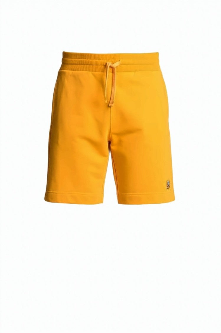 Parajumpers Vibrant Orange Shorts With Adjustable Drawstring Waistband And Minimalist Design