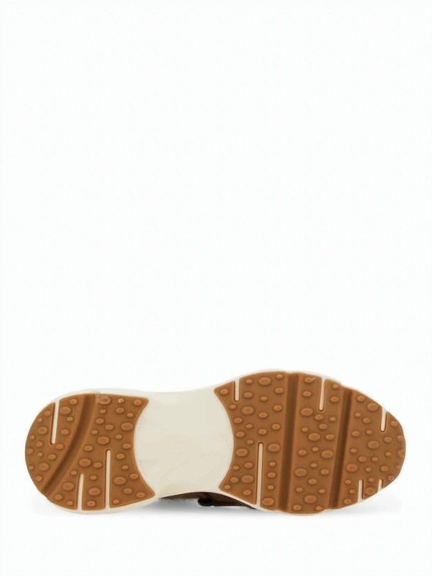 Tod's Textured Knit Sneakers With Distinctive Stitched Detail