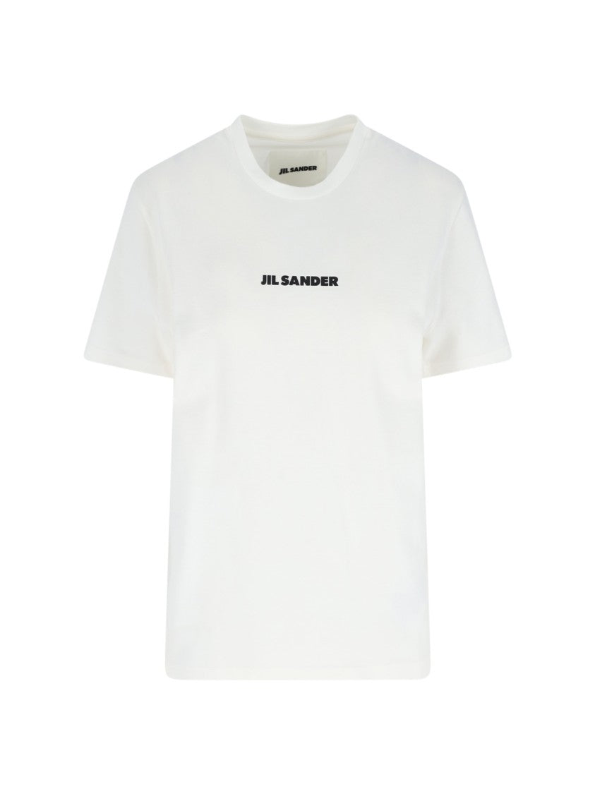 Jil Sander Logo T-Shirt – White