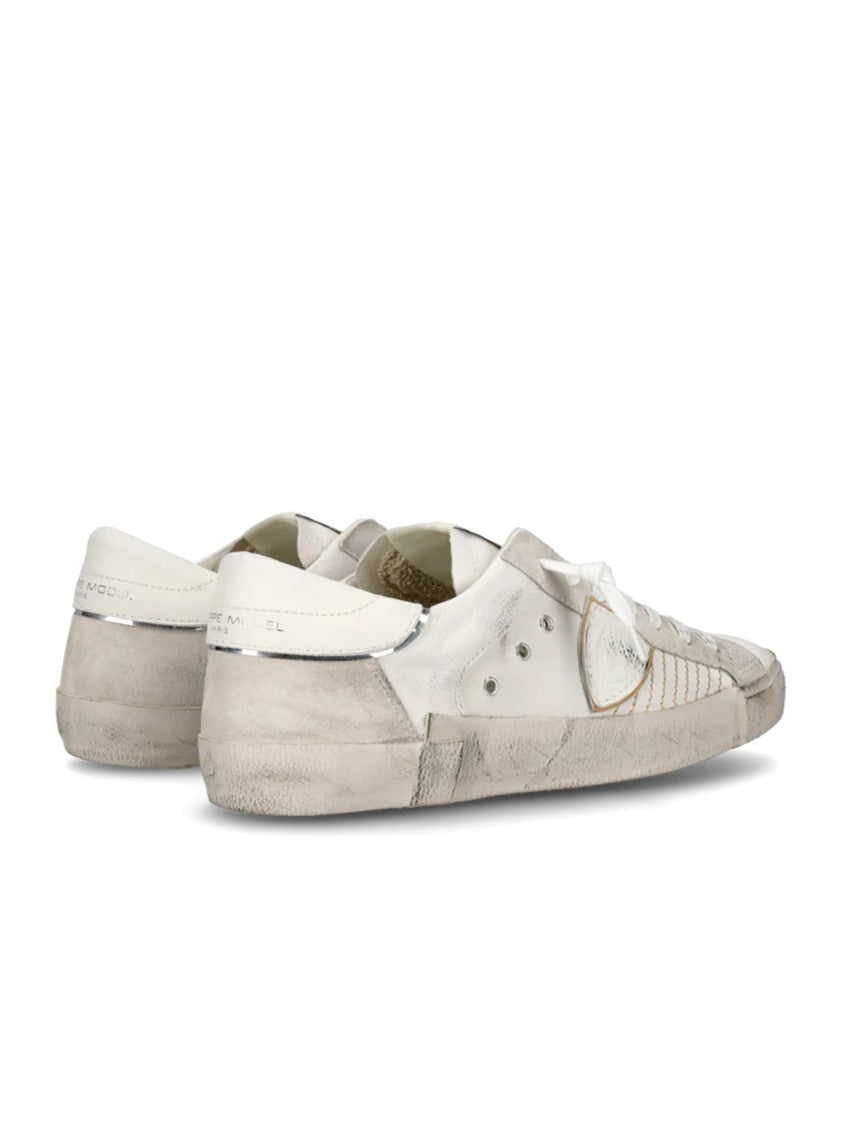 Philippe Model Vintage-Inspired Low-Top Sneakers