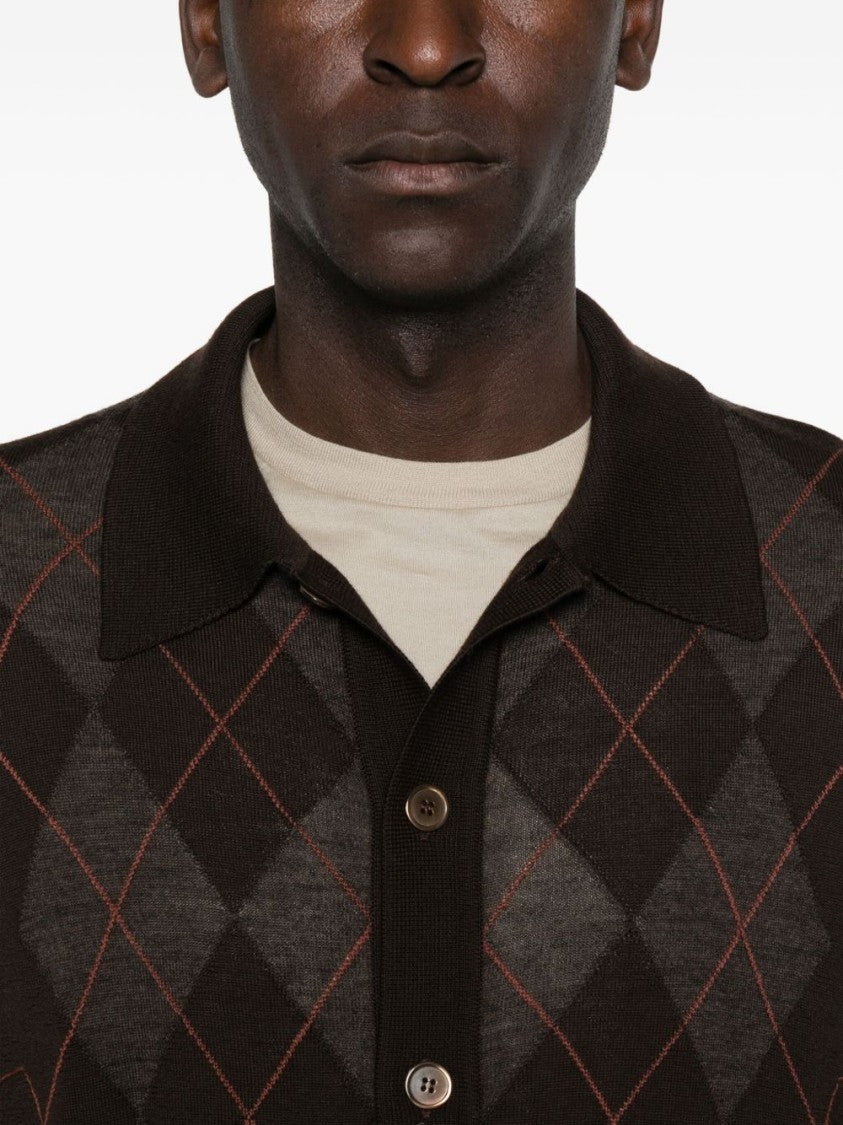 Our Legacy Evening Knitted Polo Shirt