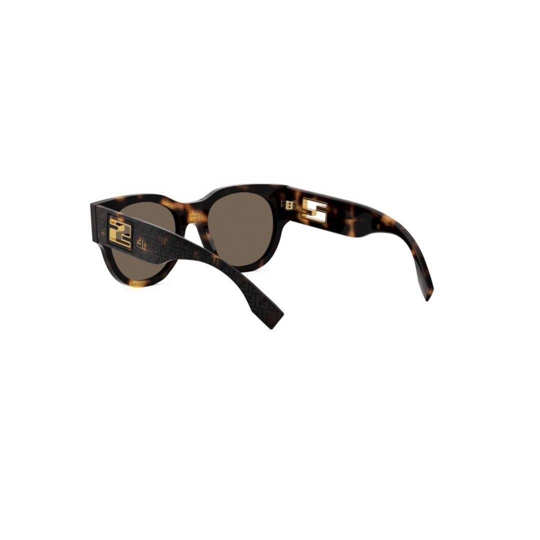 Fendi Fe40147i Oversized Acetate Sunglasses