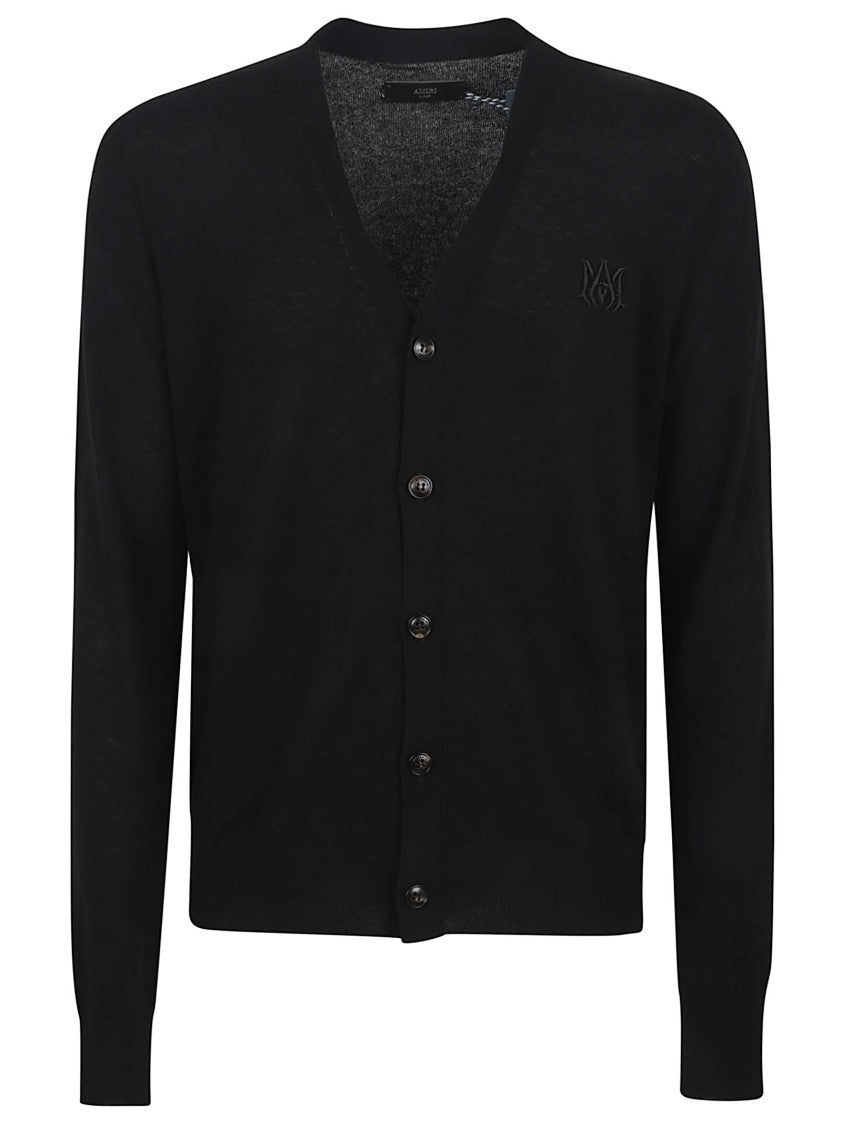 Amiri V-Neck Pure Cashmere Cardigan