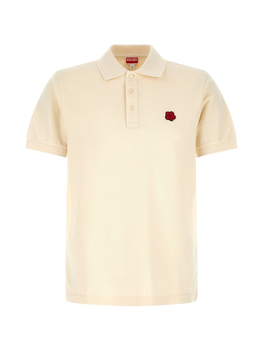 Kenzo Minimalistic Silk And Nylon Polo Shirt