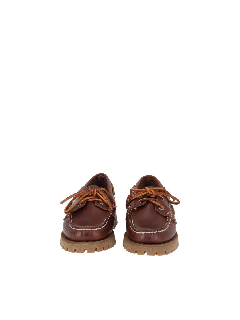 Sebago Classic Ranger Waxy Boat Shoe Rubber Sole Loafers
