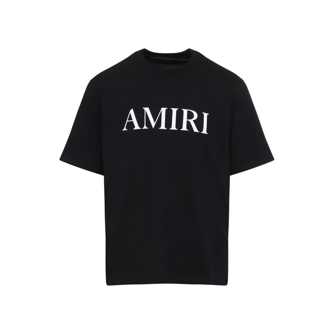 Amiri Black Cotton Core Logo Tee