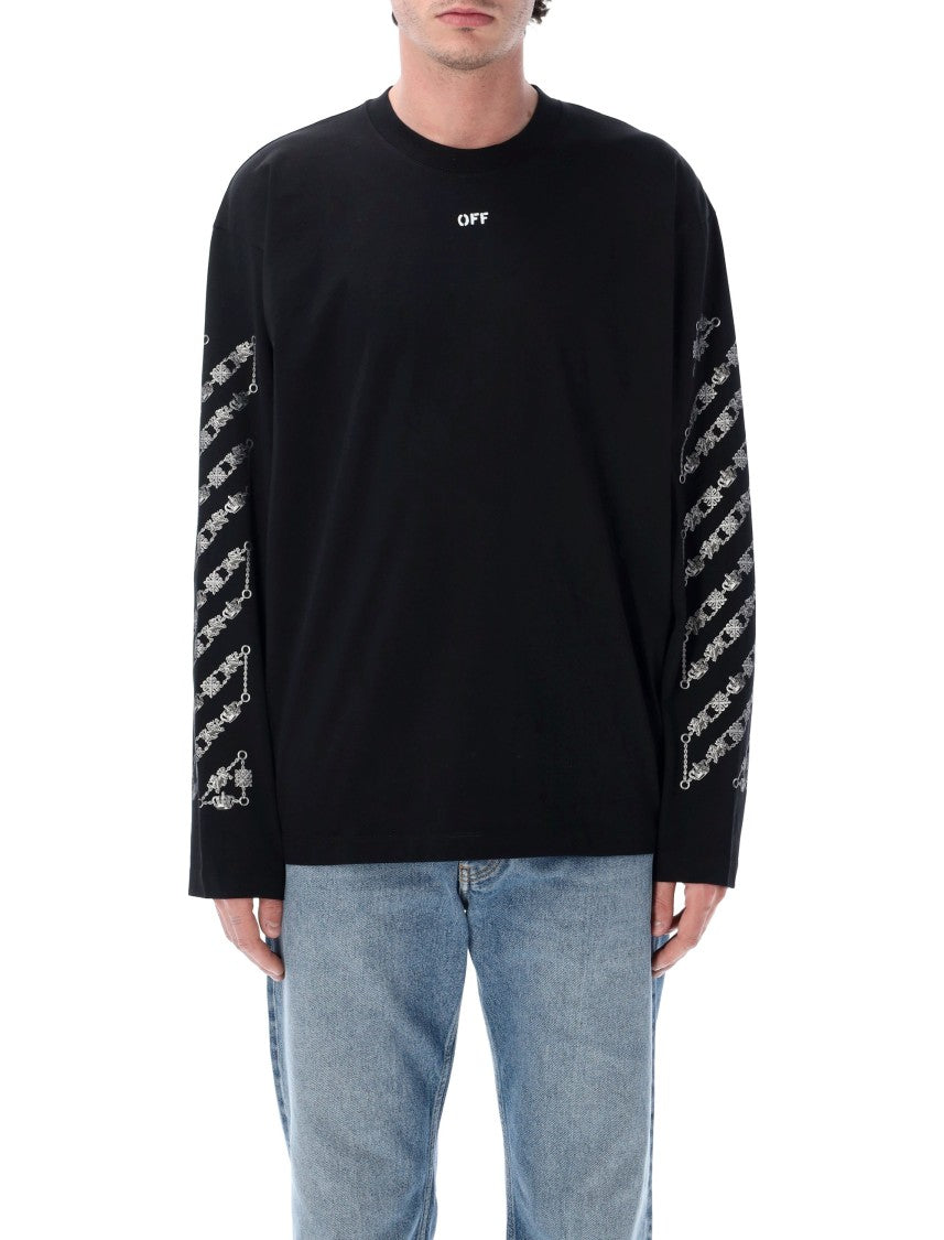 Off-White Chain Arrow Diag Skate T-Shirt