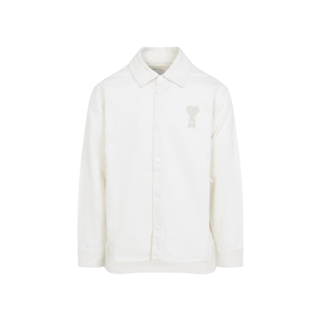 Ami Paris Cotton Long Sleeve Shirt