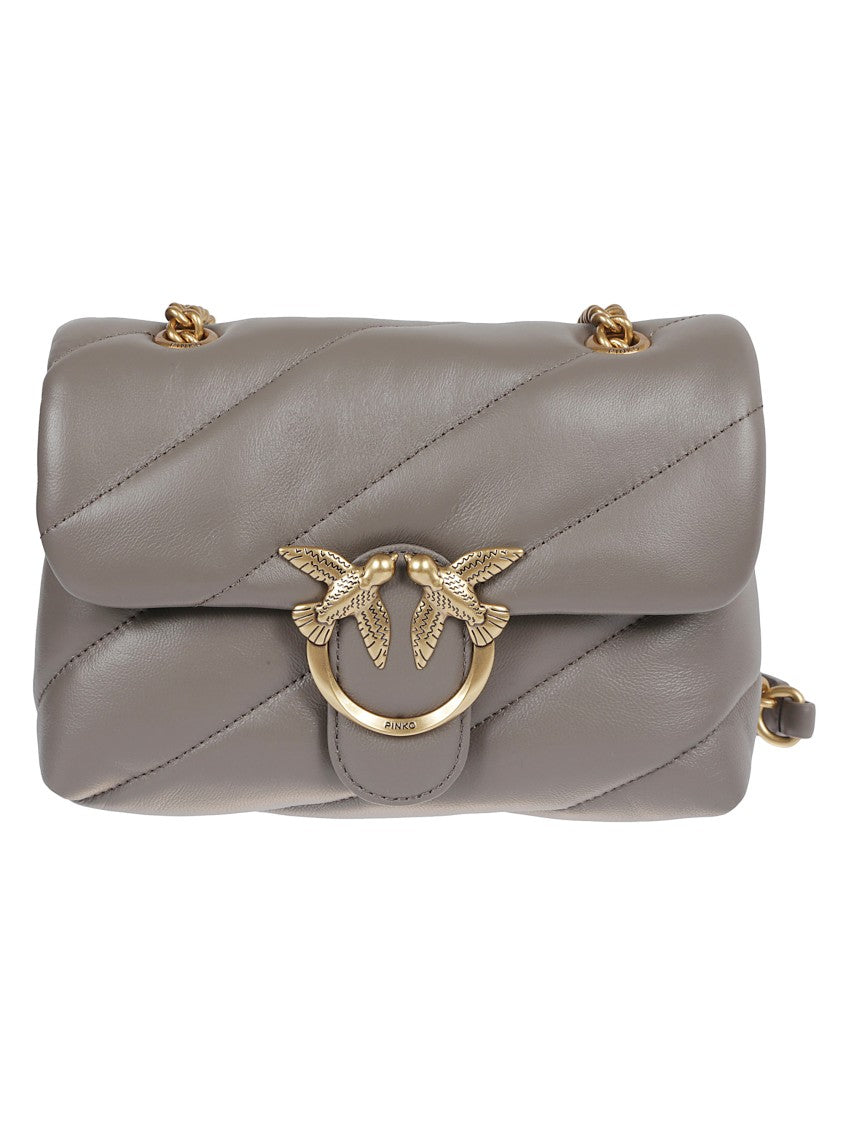 Pinko Crossbody Bag With Metal Logo