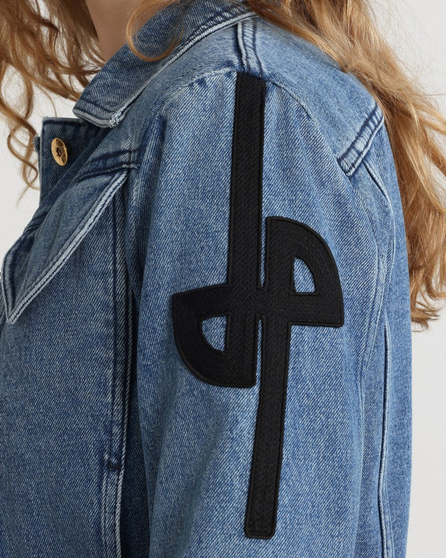 Patou Heritage Blue Wash Denim Jacket