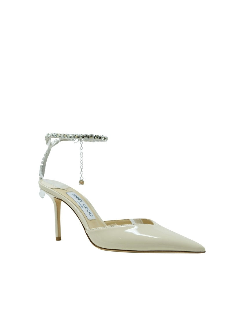 Jimmy Choo Ivory Saeda Slingback