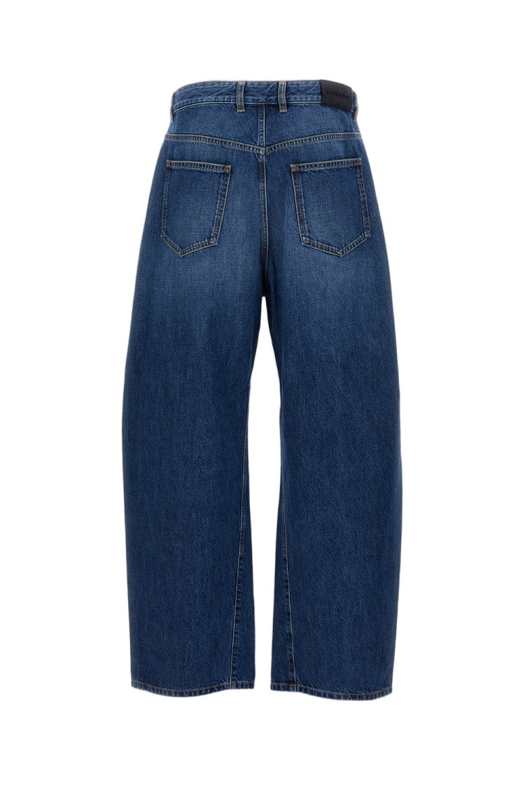 Givenchy Wide-Leg Denim Jeans With Classic 5-Pocket Design