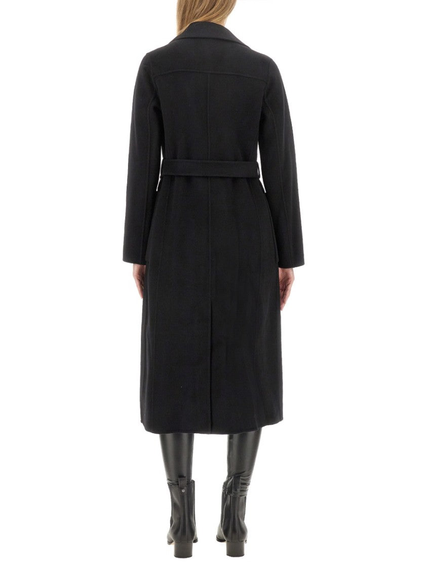 Michael Michael Kors Black Tailored Long Coat