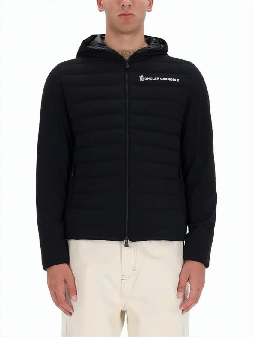 Moncler Matte Finish Padded Jacket With Hood