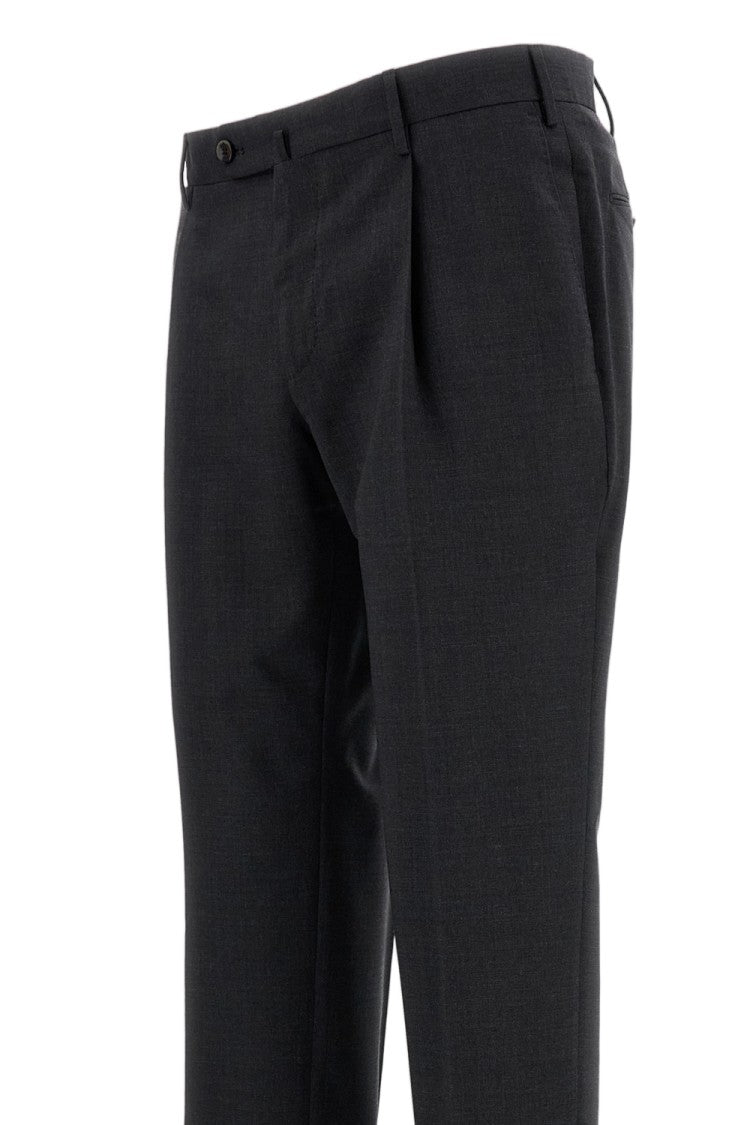 Pt01 Tailored Slim-Fit Trousers In Stretch Cotton Fabric