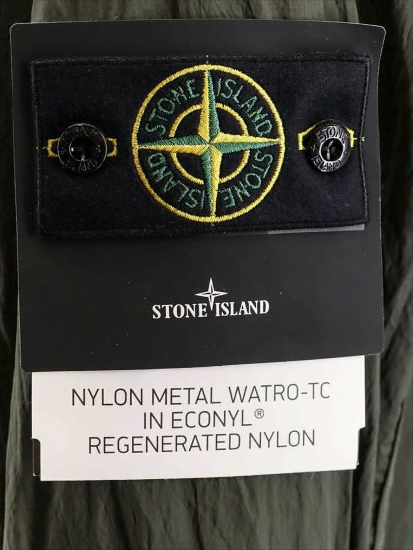 Stone Island Two-Tone Nylon Lightweight Bomber Jacket