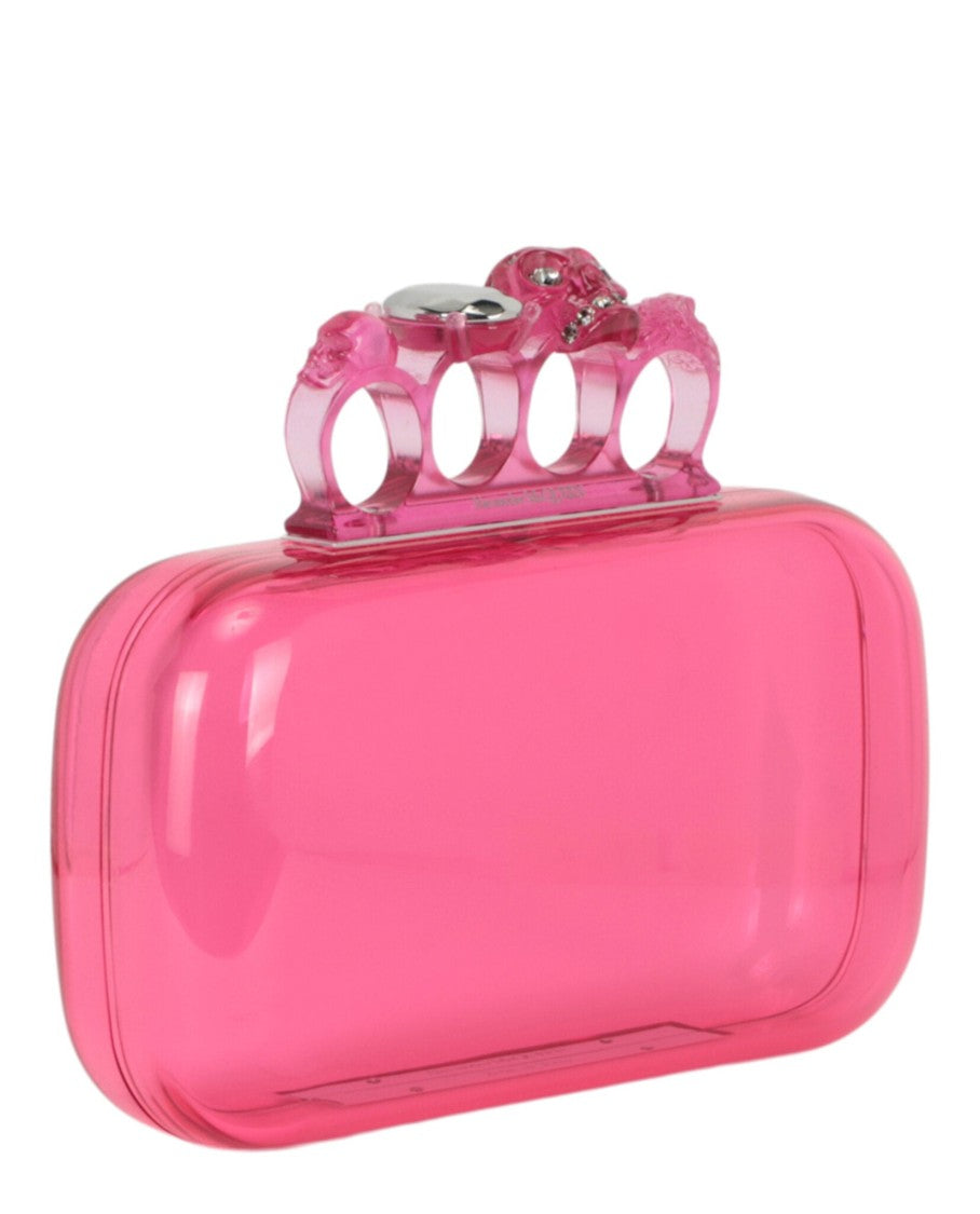 Alexander Mcqueen Skull Four-Ring Clutch