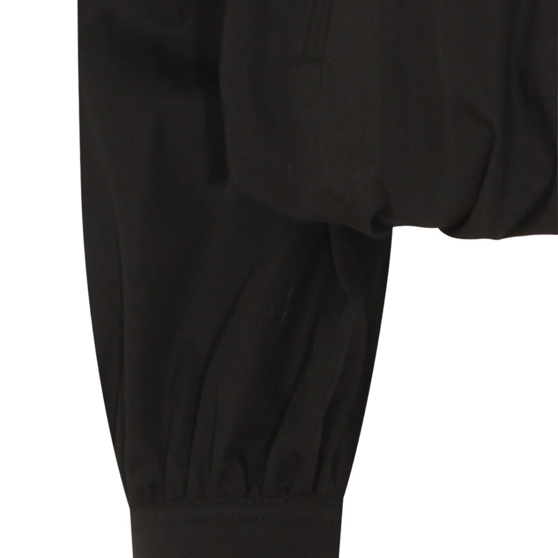 Chloé Gathered Black Jacket With High Collar
