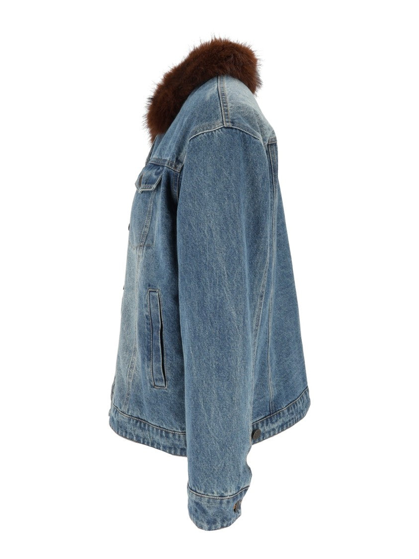 Tory Burch Denim Romy Slim Jacket