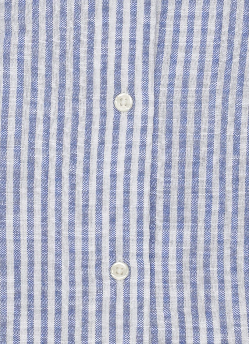 Polo Ralph Lauren Blue Striped Pony Shirt