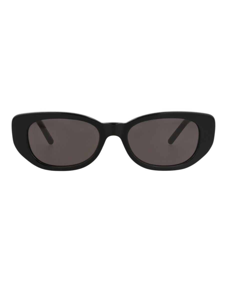 Saint Laurent Round-Frame Acetate Sunglasses