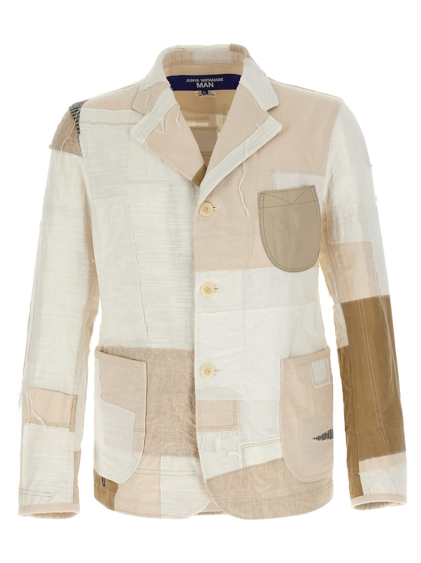 Junya Watanabe Deconstructed Patchwork Blazer
