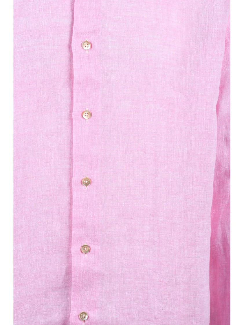Grigio Pink Linen Shirt