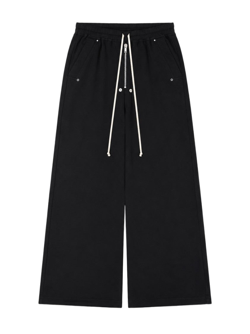 Drkshdw By Rick Owens Wide-Leg Pants With High Waist And Relaxed Fit