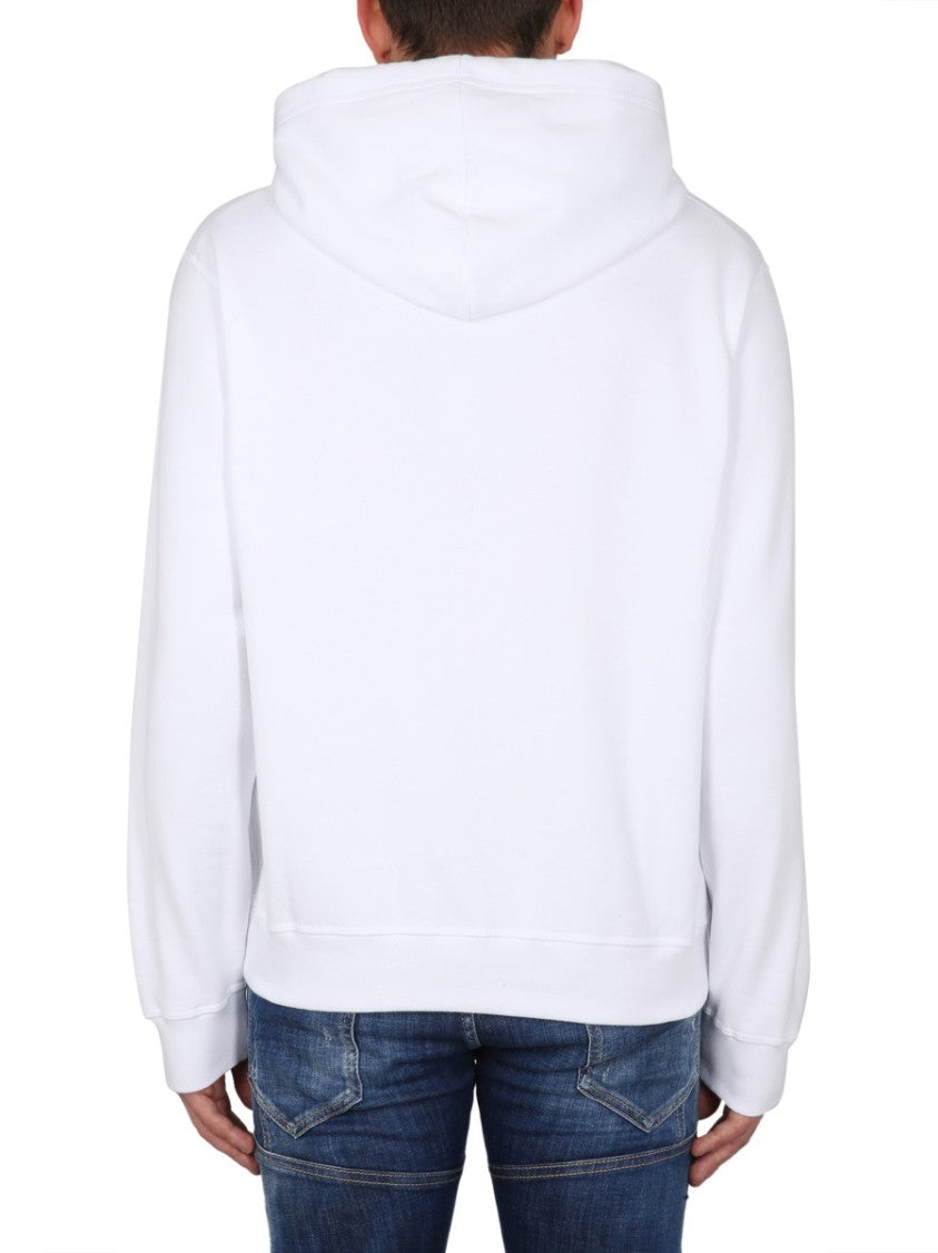 Dsquared2 Relaxed Fit Cotton Sweatshirt