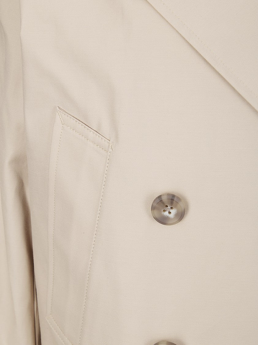 Calvin Klein Short Cotton Trench