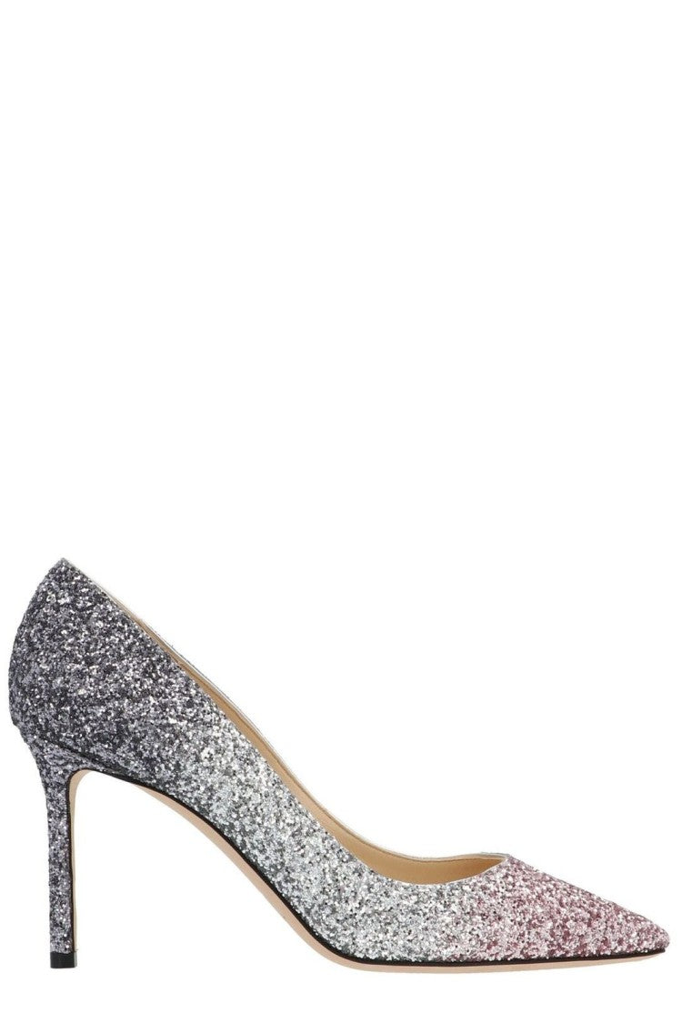 Jimmy Choo High Heel Pumps With Pointed Toe Design