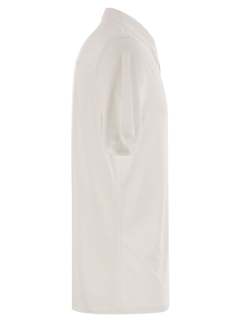 Majestic Cotton And Lyocell Polo Shirt