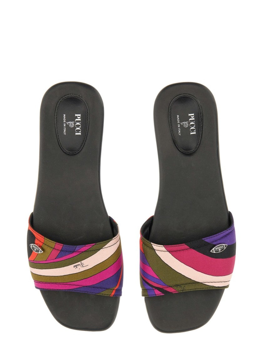 Pucci Iris Print Sandal