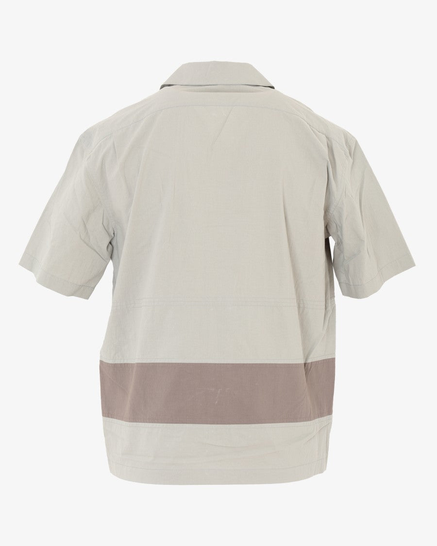 Craig Green Craig Green Short Sleeve Cotton Shirt With Stripe Detailing