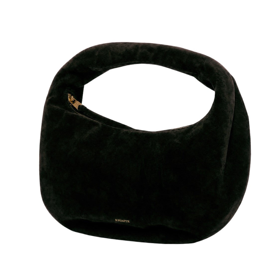 Khaite Plush Crescent-Shaped Shoulder Bag