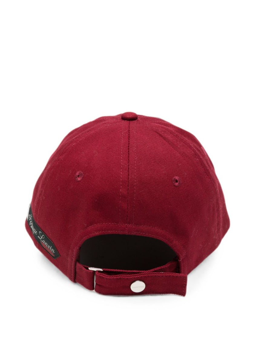 Lanvin Six-Panel Baseball Cap In Smooth Silk-Nylon Fabric