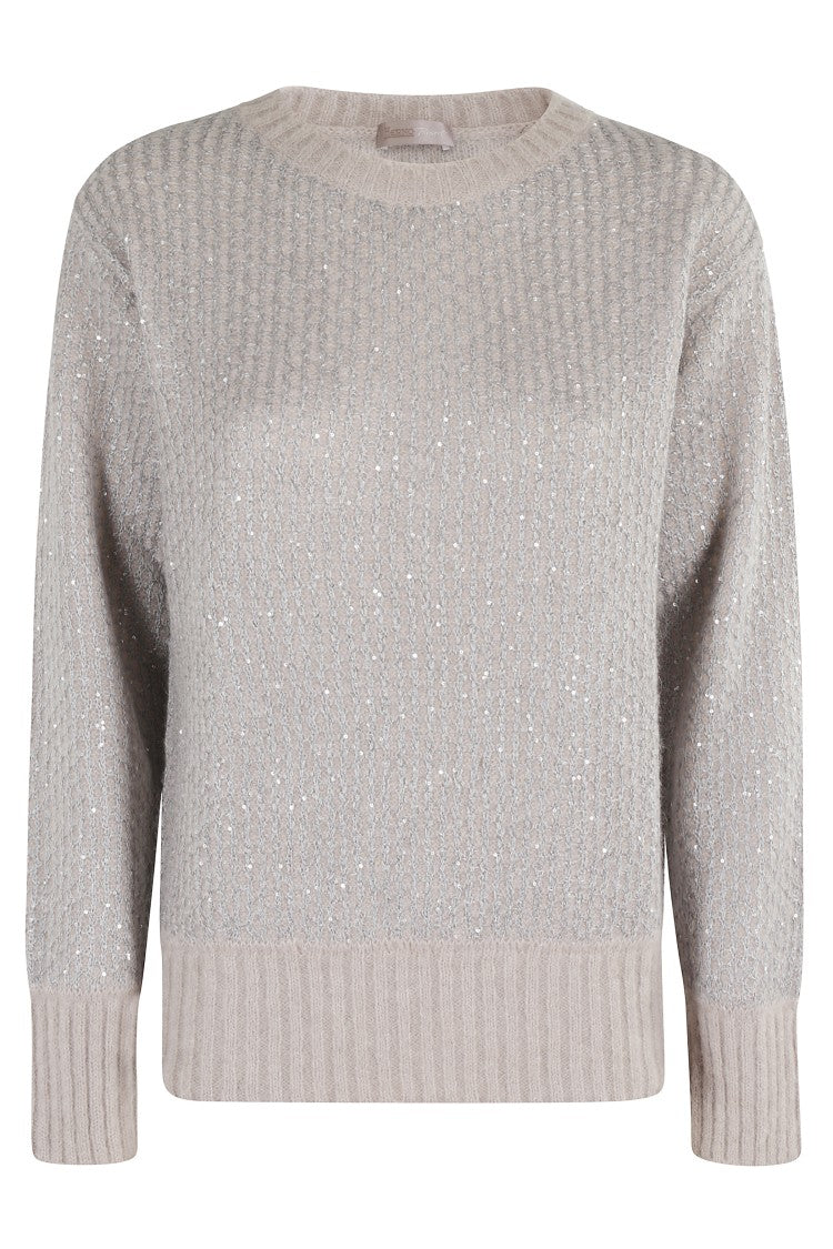 Herno All-Over Sequined Sweater