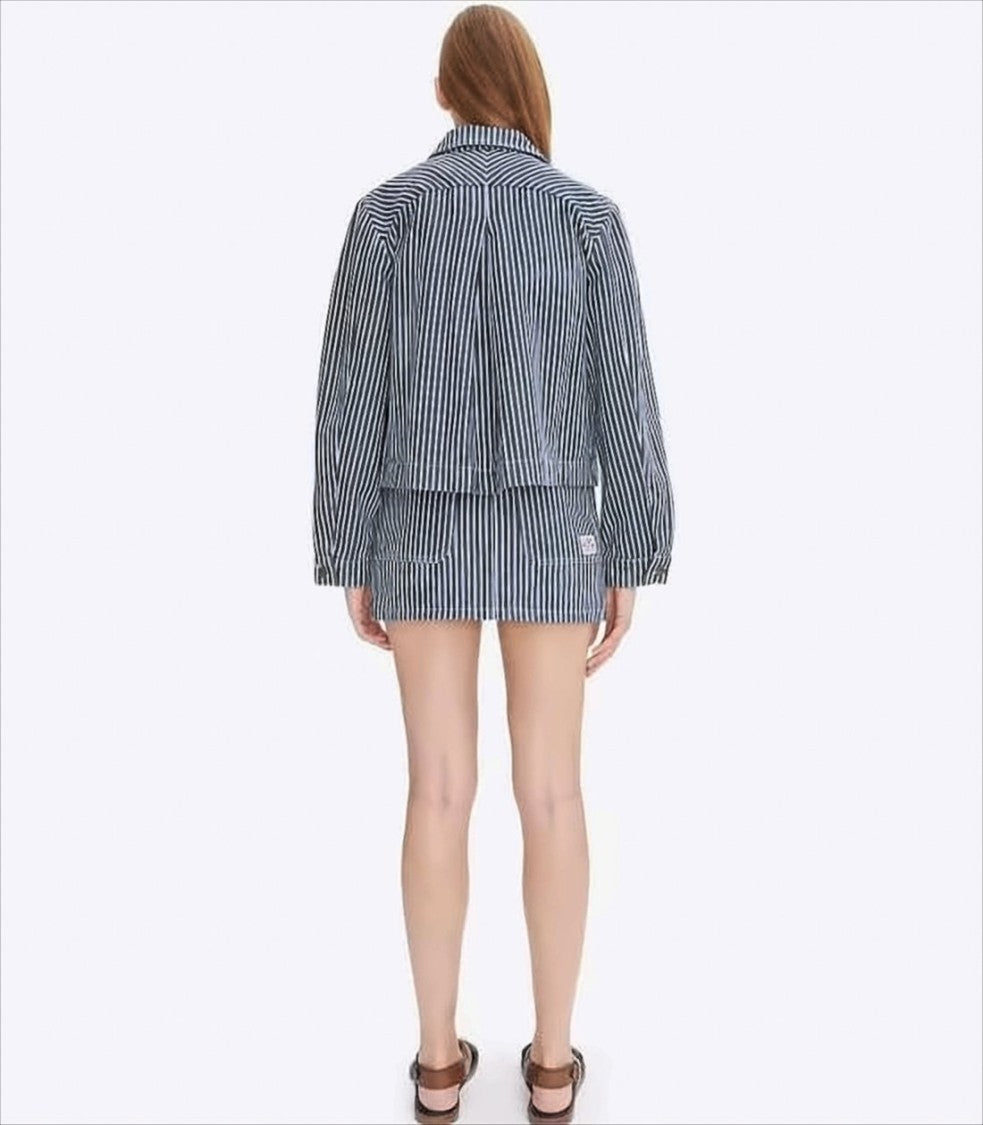 A.P.C. Cropped Cotton Blend Jacket