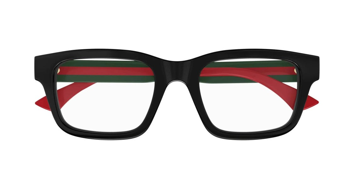 Gucci Eyeglasses Gg1865o 004 Black Green Transpare 52/20/145