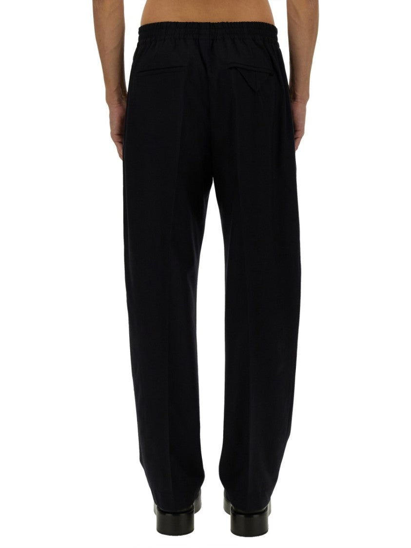 Bottega Veneta Tailored Wool Pants With Classic Fit
