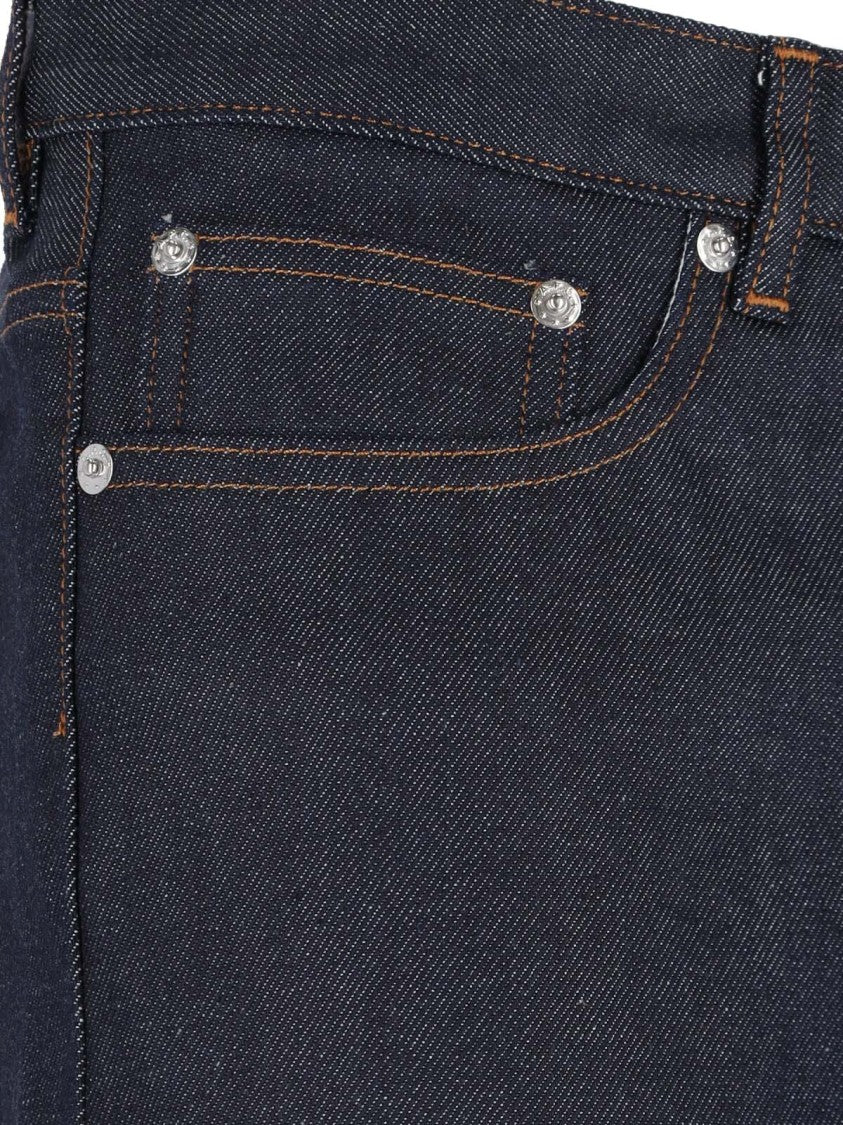 A.P.C. Mid-Rise Straight-Leg Jeans With Classic Five-Pocket Design