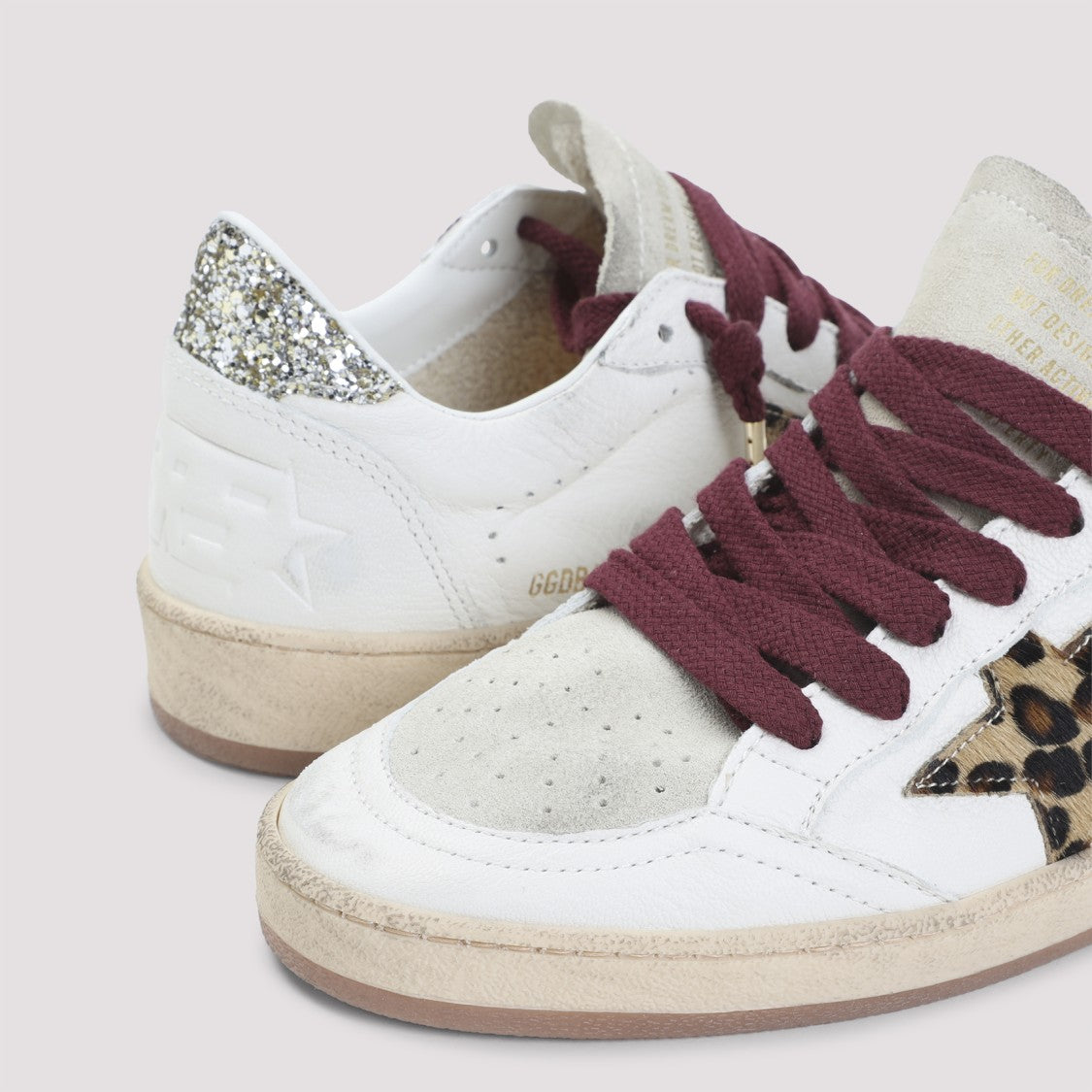 Golden Goose Ballstar White Cow Leather Sneakers
