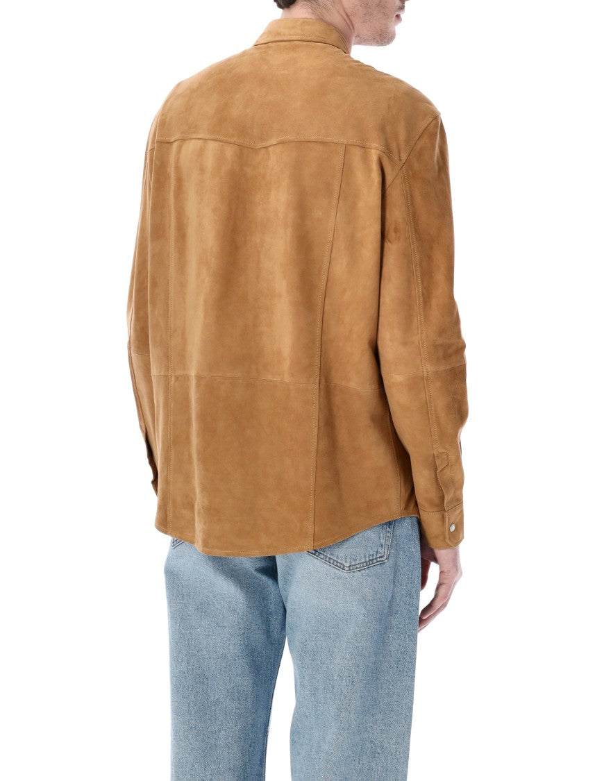 Sword Sword 6.6.44 Suede Texan Shirt