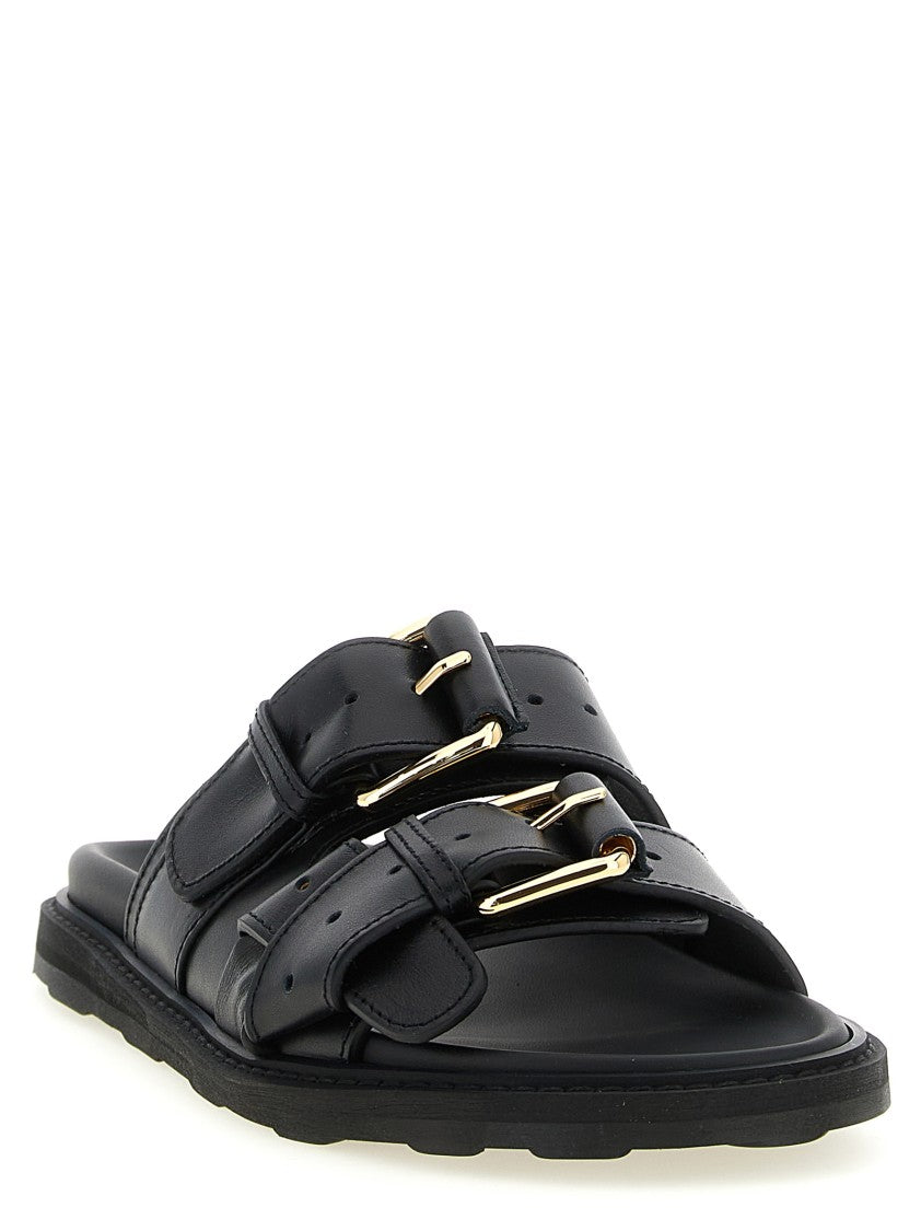 Moschino Double Strap Sandals
